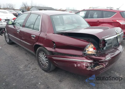 2007 Mercury Grand Marquis Ls from USA, damaged, VIN 2MEHM75V47X616041